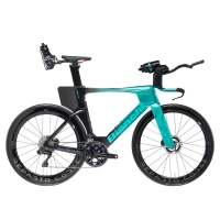 2026 Bianchi Aquila RC SRAM Rival Etap AXS E1 Carbon Triathlon Bike (INDORACYCLES)