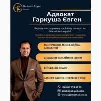 Адвокат із сімейного та цивільного права у Києві - Євген Гаркуша