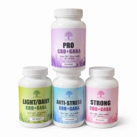 Биодобавка Strong CBD + GABA - антистресс и качественный сон, 60 капсул