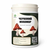 Красный мухомор молотый 250 г - микродозинг, порошок для заваривания
