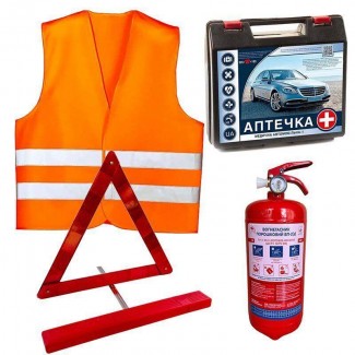 Автомобільні комплекти безпеки ВП-1 та ВП-2 - готовність до перевірок і захист у дорозі