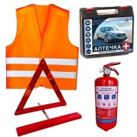 Автомобільні комплекти безпеки ВП-1 та ВП-2 - готовність до перевірок і захист у дорозі