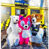 Надувний костюм «Білий Ведмідь» від виробника