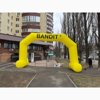 Надувная арка уличная реклама Надувной старт финиш Акции презентации