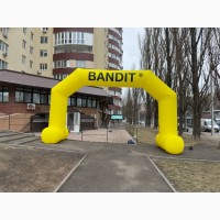 Надувная арка уличная реклама Надувной старт финиш Акции презентации