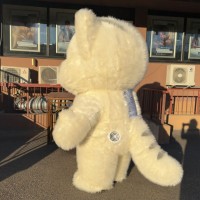 Надувной костюм аниматору кот 4 часа работы 2.4 м 60 Вт