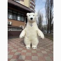 Надувной костюм аниматору кот 4 часа работы 2.4 м 60 Вт