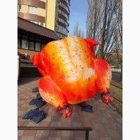 Наружная реклама надувная мобильная Привлечение покупателей 3.4 м