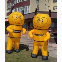 Наружная реклама надувная мобильная Привлечение покупателей 3.4 м