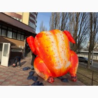 Наружная реклама надувная мобильная Привлечение покупателей 3.4 м