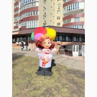 Наружная реклама надувная мобильная Привлечение покупателей 3.4 м