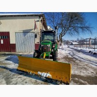 Відвал для снігу на мінітрактор