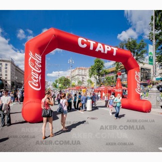 Надувні арки та надувні намети. Надувна рекламна